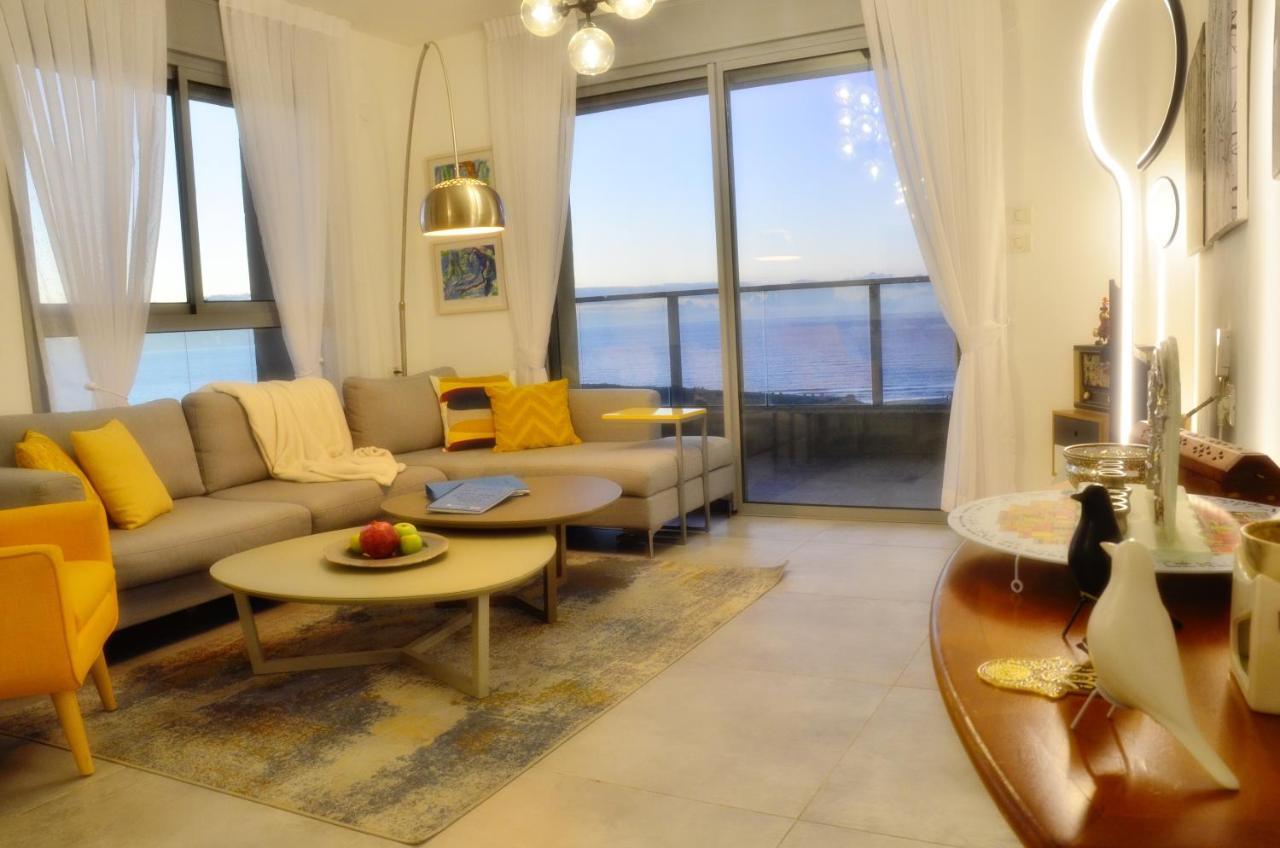 Amazing Sea View, Steps To Beach, Near Tel-Aviv Bat Yam Extérieur photo