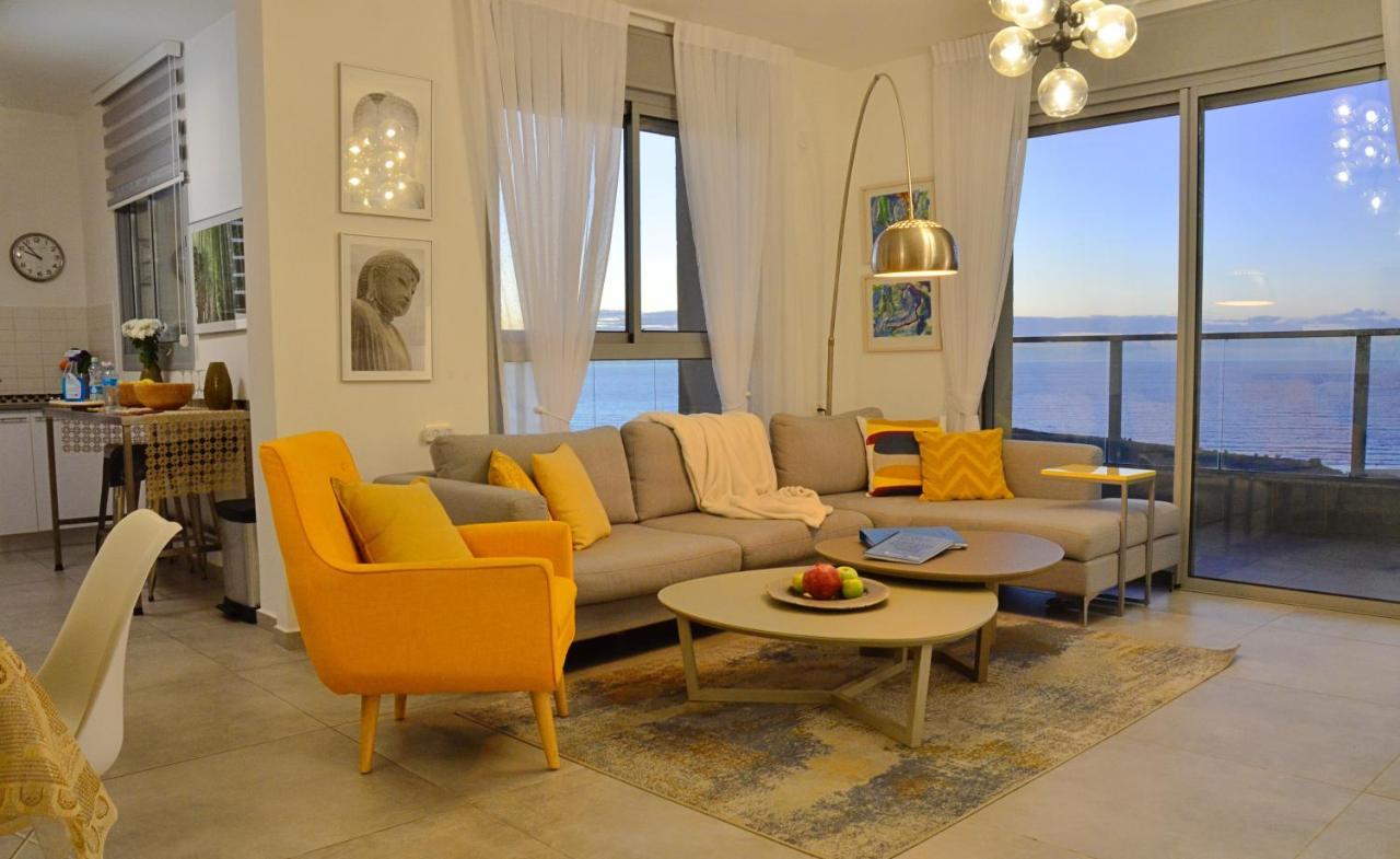 Amazing Sea View, Steps To Beach, Near Tel-Aviv Bat Yam Extérieur photo